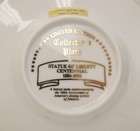 LTD ARNART "Statue Of Liberty" 100th Anniversary 24K EGP Plate W/COA/BOX 1986 — photo 3