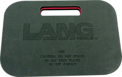 Lang 1160 Small Mechanics Kneeling Pad – 8-5/8" X 13" – Foam Knee Saver
