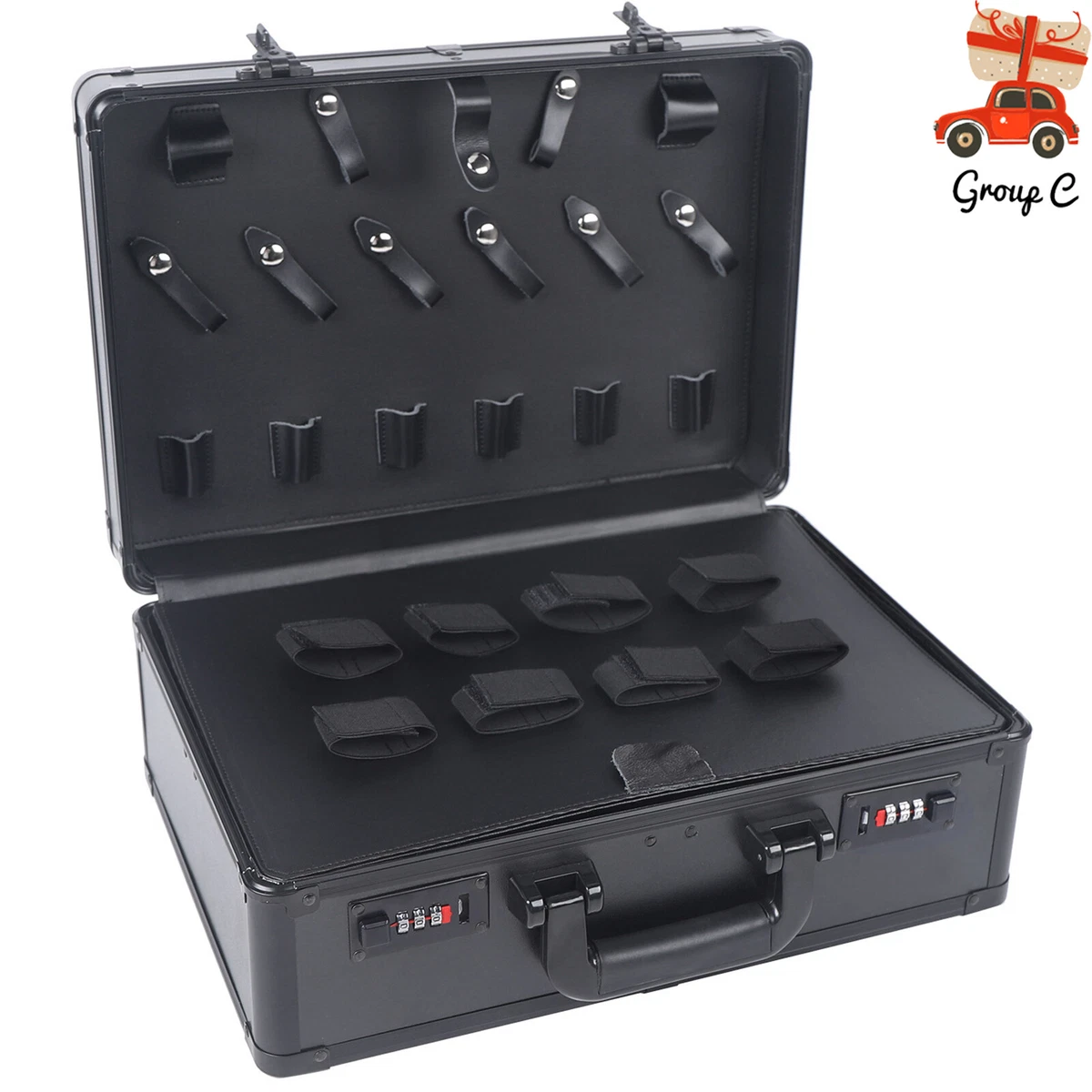 For Hair Clippers Barber Suitcase Travel Carrying Case Salon Tools