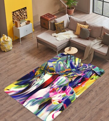 3D Colorful Texture NBC2412 Game Rug Mat Elegant Photo Carpet Mat Fay 2023