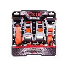 Erickson Manufacturing Ratchet Tie-Downs With Web Clamp 4-Pack (E-31352)
