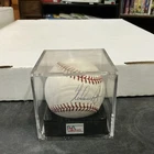 Nolan Ryan Autographed Baseball Graded PSA 10/10 Gem Mint Rangers HOF