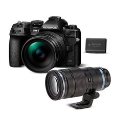 OM SYSTEM OM 1 Mark II Mirrorless Camera with 12 to 40mm Lens Bundle