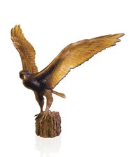 Daum L'Envol du Faucon Falcon Sculpture Van der Knoop 05299