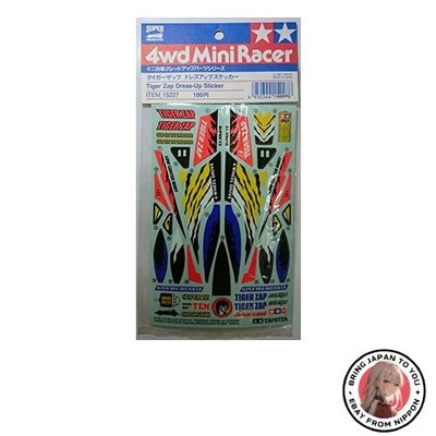 Neue Tamiya Tiger Zap Aufkleber Upgrade Teile: 15227
