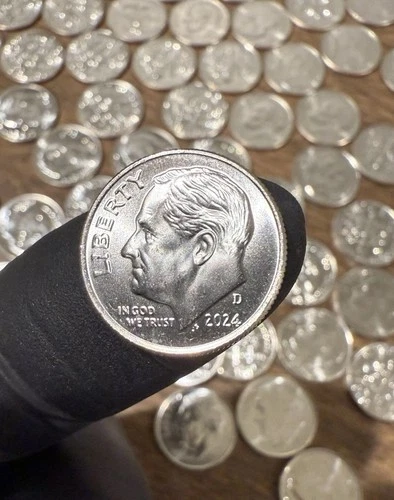 2024-D Roosevelt Dime Brilliant Uncirculated, Low Mintage, Free Shipping!