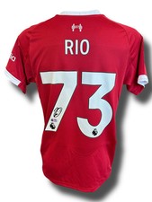 RIO NGUMOHA SIGNED 2025/26 LIVERPOOL FC HOME SHIRT (ACG CERT AG16853)