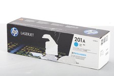 HP CF401A 201A Cyan Toner Cartridge OEM Hewlett Packard for Laser Printer - NEW