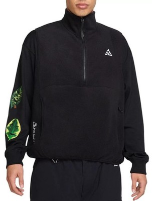 Nike ACG Wolf Tree Polartec Vest Black Summit White Mens Size 2XL XXL HJ2468-010