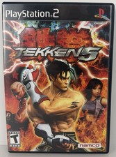 Tekken 5 PS2 PlayStation 2 *Complete in Box*  Black Label Collectors Condition