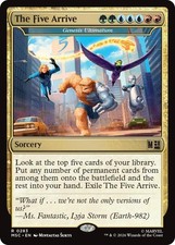 NM - The Five Arrive - Genesis Ultimatum MSC - 283 Commander: Marvel Sup...