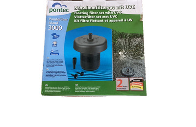 Pontec Pondoclear Island 3000 Teichfilter Gartenteich Filter Garten Neu und OVP