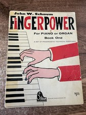 John W. Schaum Fingerpower Book 1 Sheet Music Piano Organ