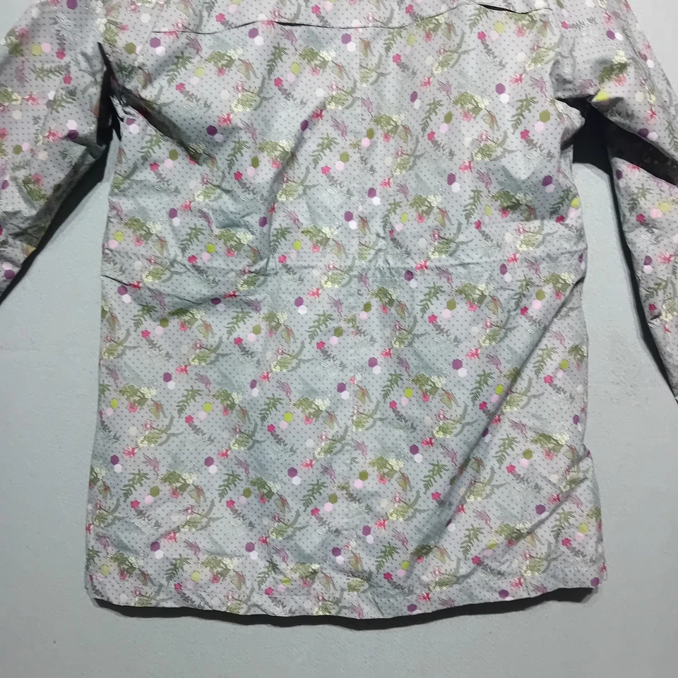 Chaqueta impermeable Trespass para mujer XL Uk16 rendimiento técnico floral al aire libre Foto 4 de 4
