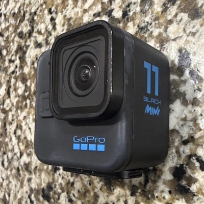GoPro HERO11 Black Mini Action Camera, Waterproof, USB-C, Black