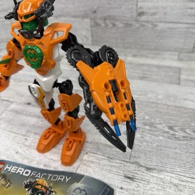 Lego Hero Factory: NEX 2.0 2068 Figure 100% Complete 2011 Bionicle Manual