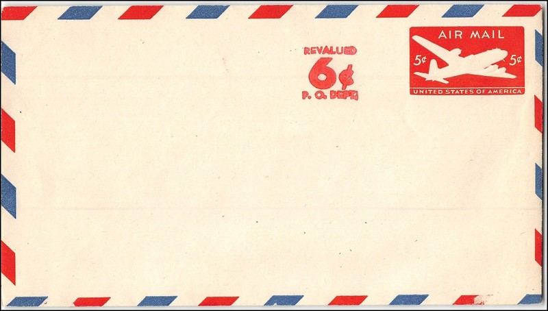 US #UC22 Unused ail mail postal stationery