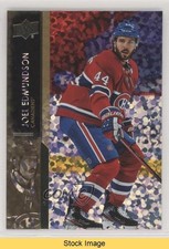 2021-22 Upper Deck Series 1 Speckled Rainbow Foil Joel Edmundson #96 READ kh0