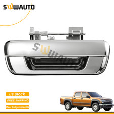 For 2004-2012 Chevrolet Colorado Gmc Canyon Chrome Rear Tailgate Handle Wo Hole
