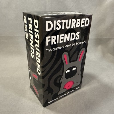 Disturbed Friends Party Card Game 21+ This Game Should Be Banned Expansion Set