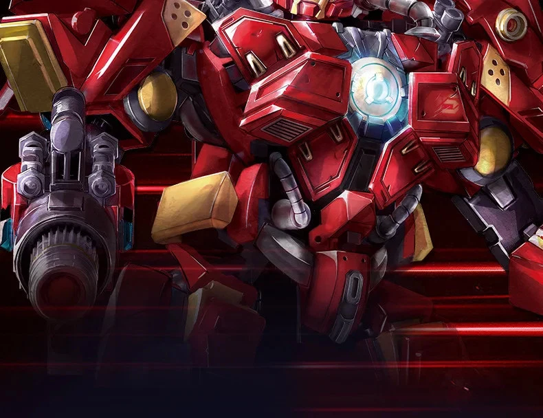 M38-B1181 Mecha Series 588PCS Lone Warrior Hulk Mecha Robot Building Blocks Toy - Image 2 of 4