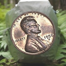  1958 D Lincoln Wheat Cent Penny Free Shipping