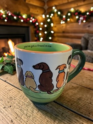 Glory Haus You've Got A Friend In Me Dogs Kalyn Dunke Ceramic Coffee Mug 