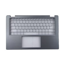 0FF346 New For Dell Latitude 7410 Palmrest Upper Case Keyboard Bezel KB Silver