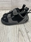 Evolv Defy Rock Climbing Shoes Black Dark Grey Men's 5.5 Women's 6.5