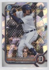 2022 Bowman Chrome Prospects Atomic Refractor Roberto Campos #BCP-14 0i1k