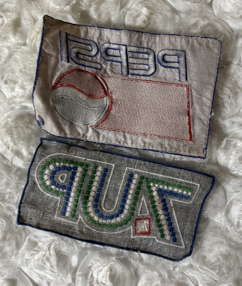 Parche uniforme vintage PEPSI Cola soda pop y 7 arriba Foto 3 de 3