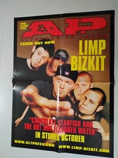 Limp Bizkit - PROMOTIONAL posters, retail release materials, sticker & lanyard