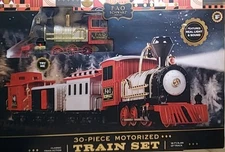 F*A*O  SCHWARS SINCE 1862/30-PIECE MOTORIZED TRAIN SET/AGES 8+