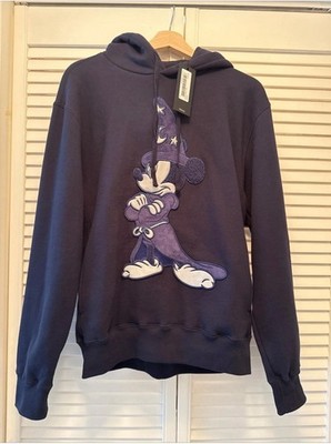 OVO I Disney Mickey Mouse Fantasia Pull Over Hoodie Navy Men XS