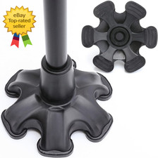 Cane Tip with 6 Support Rubber Foot for Walking Canes 3 4 Inch Shaft Self Standi
