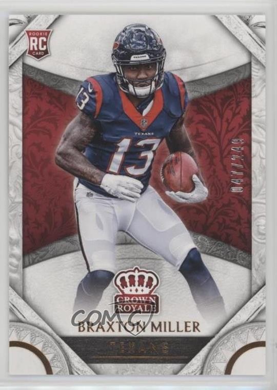 2016 Preferred Retail Crown Royale Rookies Bronze Braxton Miller Rookie RC xm0