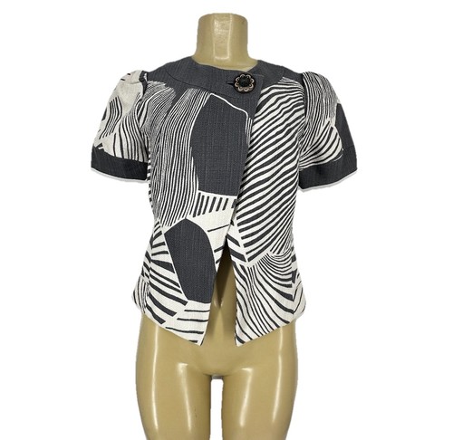 Anthropologie Taikonhu Größe 2 Damen Flights-of-Fancy Jacke Cropped Jacke AB4 - Bild 1 von 9