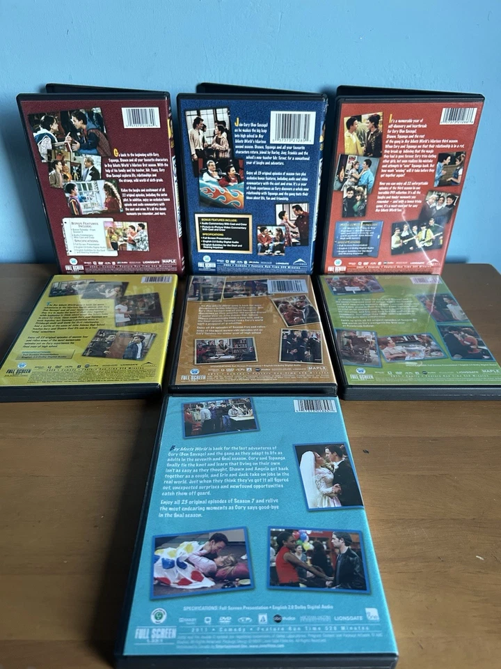 Boy Meets World Complete Series! DVD Seasons 1-7 21 Disc Set Clean Discs - Image 2 of 4