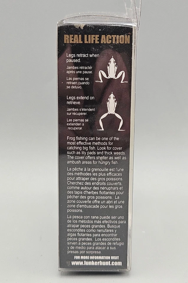 LunkerHunt Lunker Frog LF03 Leopard - Image 3 of 4