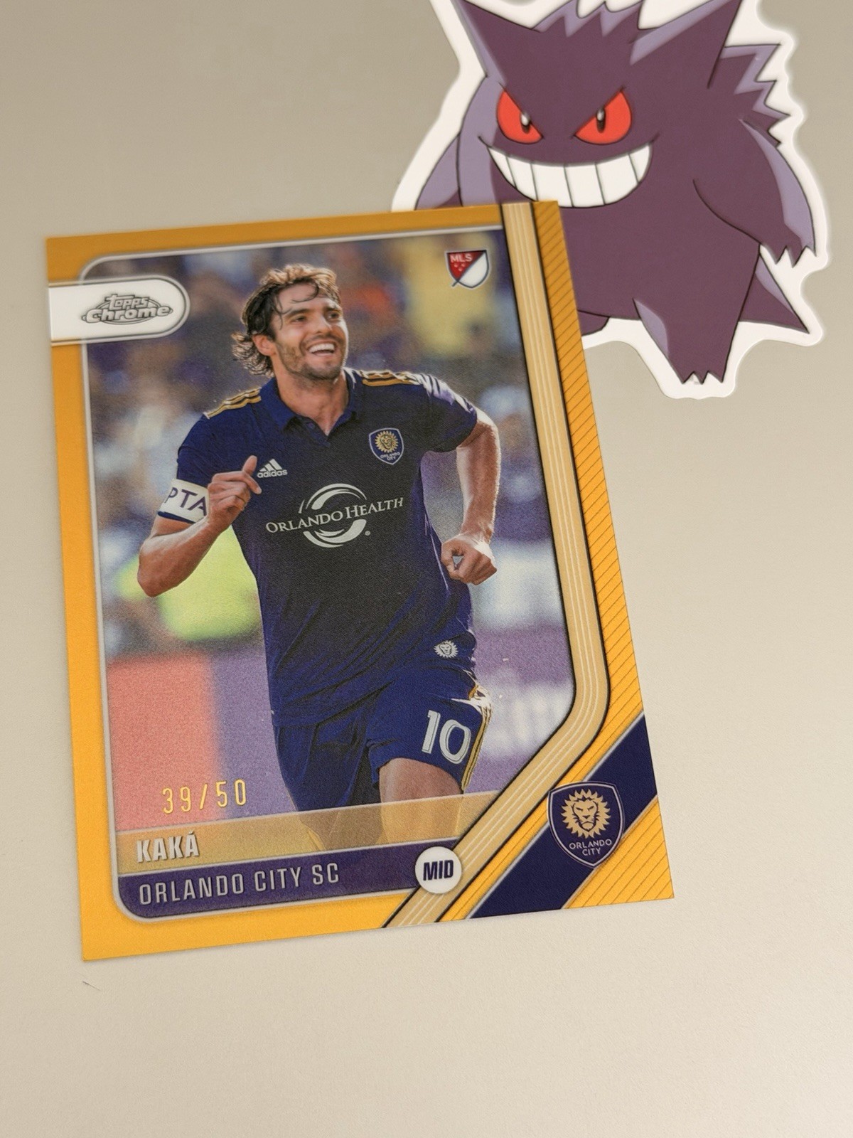 2026 TOPPS CHROME MLS KAKA - TRUE GOLD /50 