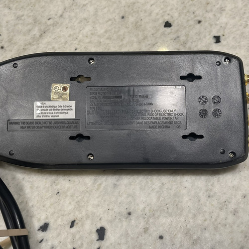 Prime Surge Protector Power Strip Ethernet Cable Telephone Coaxial Protection - Picture 7 of 8