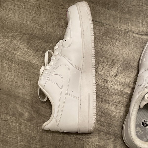 Nike Air Force 1 Personalizado Rosa Flor Blanca Zapatos Hombre Talla 12 5