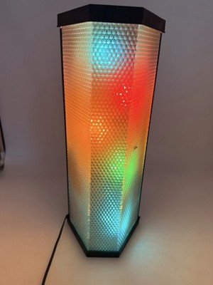 Vintage Realistic razzle dazzle 18  color bar disco light Mood Dance Party