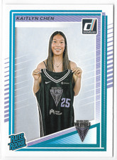 2025 Donruss WNBA Rated Rookie #90 Kaitlyn Chen RC Golden State Valkyries UConn
