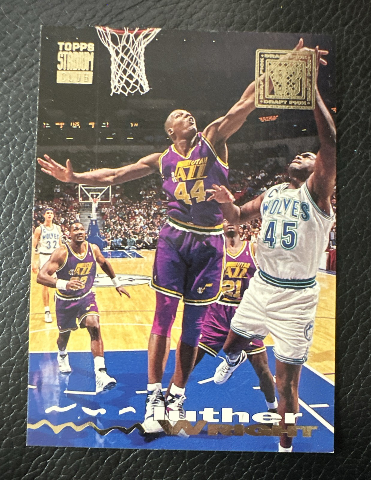 1993-94 Topps Stadium Club - Draft Pick Luther Wright #251 1st Day Issue (RC)