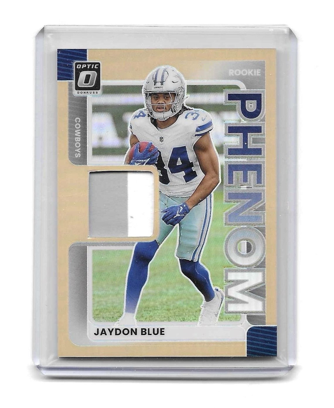 2025 Donruss Optic Rookie Phenoms RPBH-JBE RC Jaydon Blue Neon Orange /49