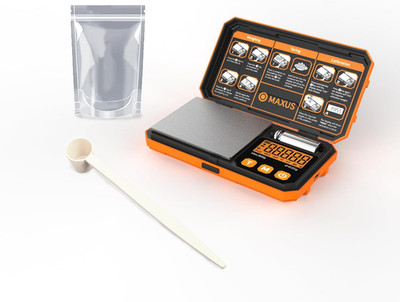500G X 0.01G Digital Gram Scale with USB and Battery Power, Precision Pocket Sca