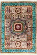 Pakistan Handgeknüpfter Teppich Ziegler Fein Orientteppich Neu  186 cm x 129 cm