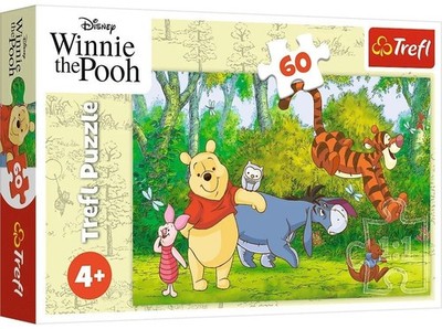 NEW Trefl Jigsaw Puzzle 60 Pieces 4+Ages Kids Winnie the Pooh Delicious Honey