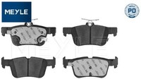 Meyle 0252223116/PD Bremsbelagsatz FüR Scheibenbremse Bremsbelagsatz